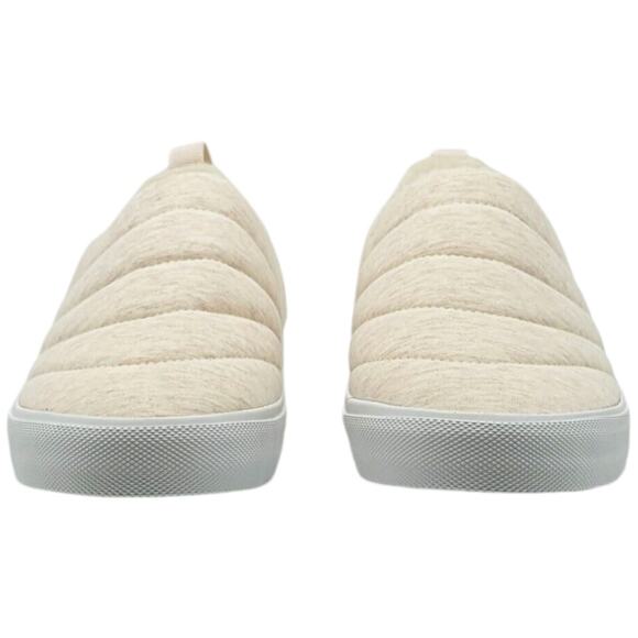 Hurley Fur Lined Womens ARLO PUFF Clog Slip On Loafers Cream Size 7 8 or 10 - Picture 6 of 7